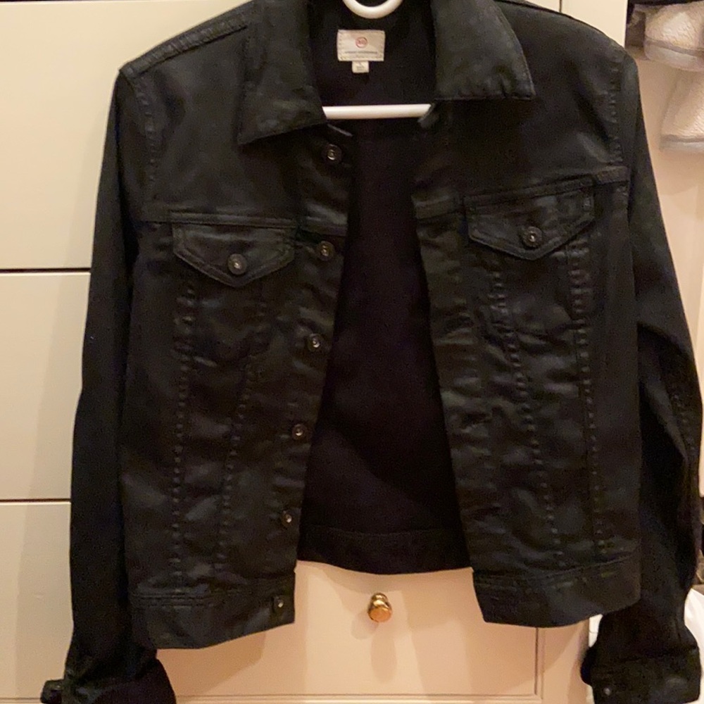 AG Robyn Black Coated jacket
